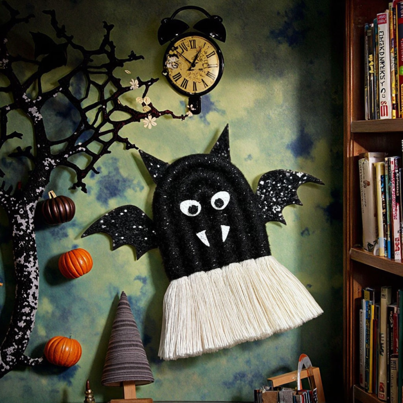 Children's Room Handmade Cute Ghost Ornament & Festival Wall Decor DIY Craft Party Wall Decor Gift