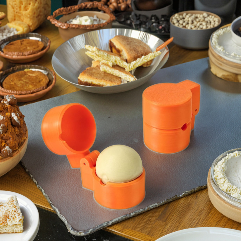 Practical Home Kitchen Tools New PLA Plastic Creative Products Spherical and Heart-Shaped Cake Molds