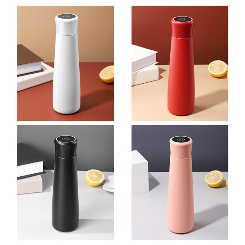 2023 New Idea Product Stainless Steel Smart Water Bottle Sterilization Vacuum Flask Temperature Display Cup