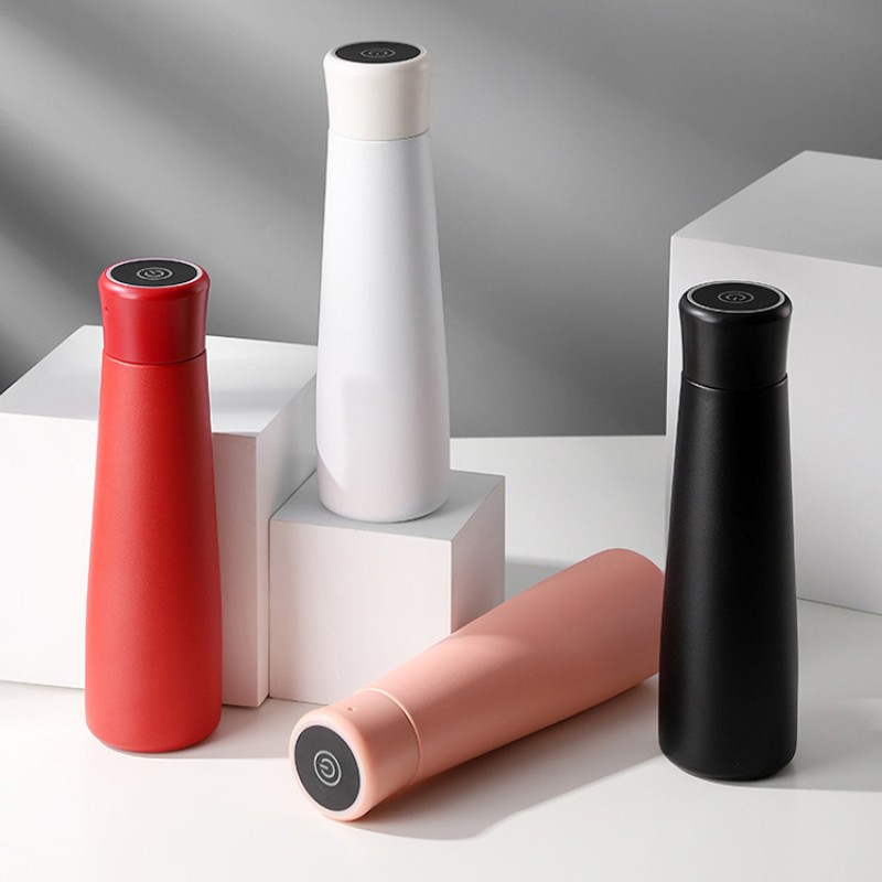 2023 New Idea Product Stainless Steel Smart Water Bottle Sterilization Vacuum Flask Temperature Display Cup