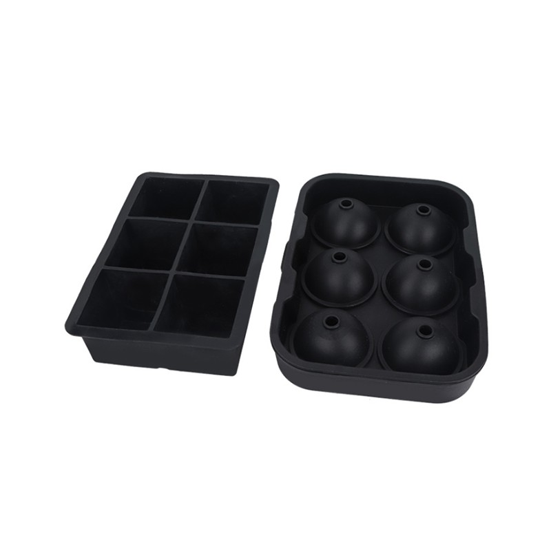 Food Grade Silicone Custom Design Large Bpa Free Sphere Ice Moulds Ball Molds Ice Cube Trays