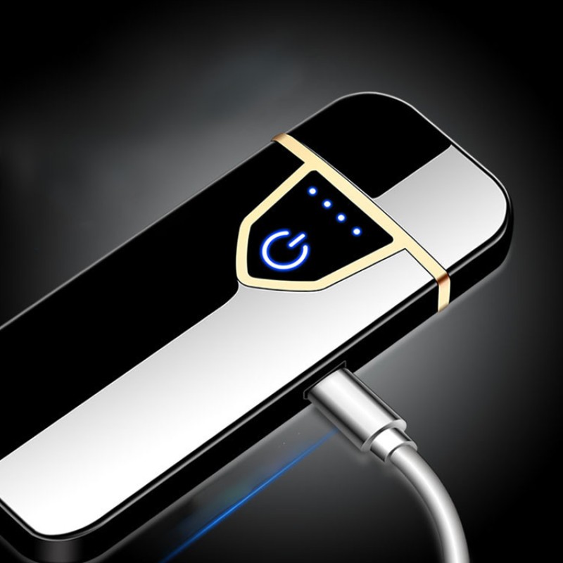 Wholesale Windproof Eco Usb Electric Custom Lighter 2022 Designs Lighters Smoking Accessories