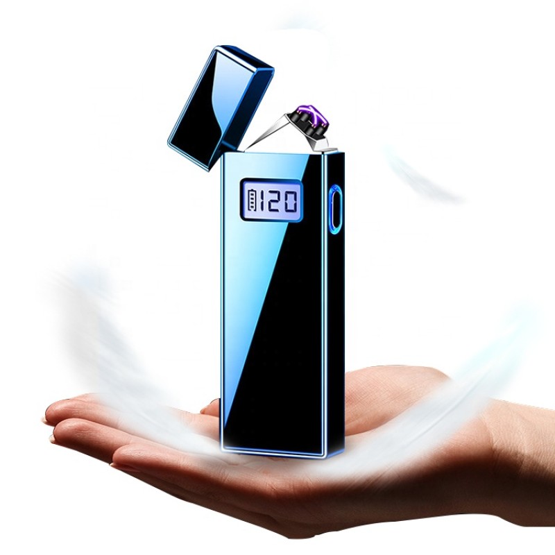 Custom Lighter Cigarette Wholesale Arc USB Electronic Rechargeable Flameless Cigarette Lighter