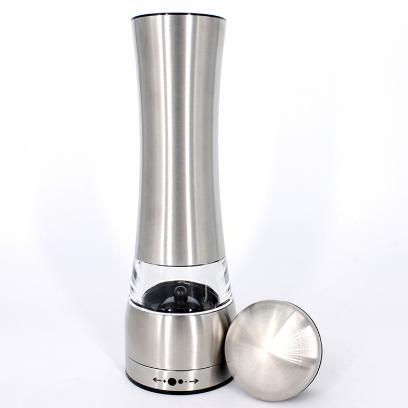 Best Selling Manual Pepper Grinders Stainless Steel Pepper Mill Grinder Salt and Pepper Grinder Set