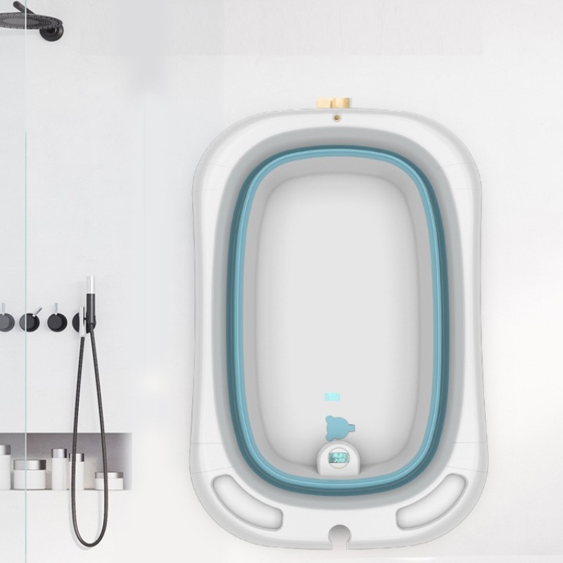 Wholesale Baby High Temperature Resistant Foldable Baby Bathtub Infant Bathtub