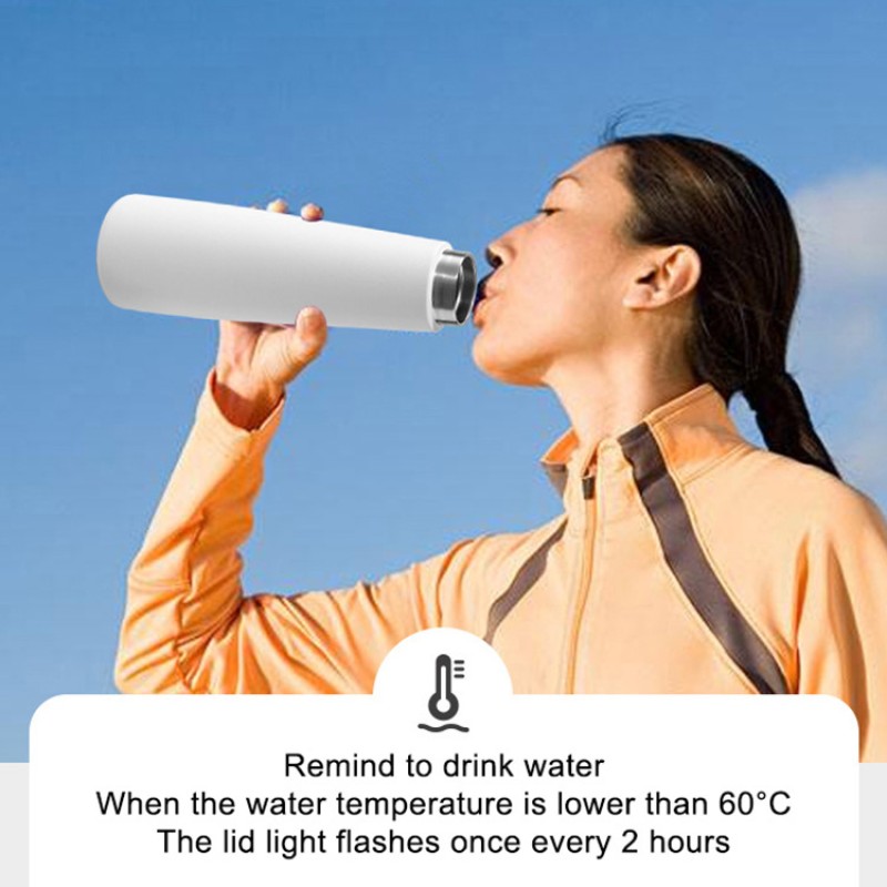 2023 New Idea Product Stainless Steel Smart Water Bottle Sterilization Vacuum Flask Temperature Display Cup