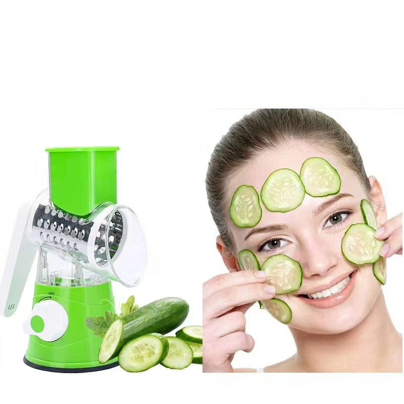 Multi-function Manual Slicer Vegetable Shredder Cutter Chopper Wholesale Stainless Steel Package Plastic Customized Logo PS