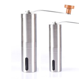 Factory Price Portable Detachable Coffee Tools Ceramics Burr Grinders Stainless Steel Mini Manual Coffee Grinder Set