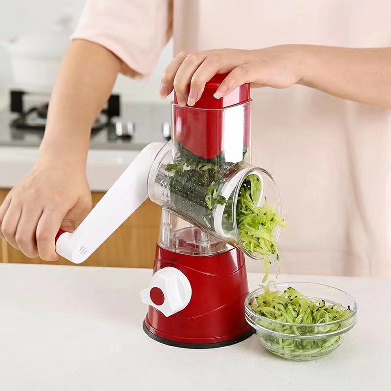 Multi-function Manual Slicer Vegetable Shredder Cutter Chopper Wholesale Stainless Steel Package Plastic Customized Logo PS