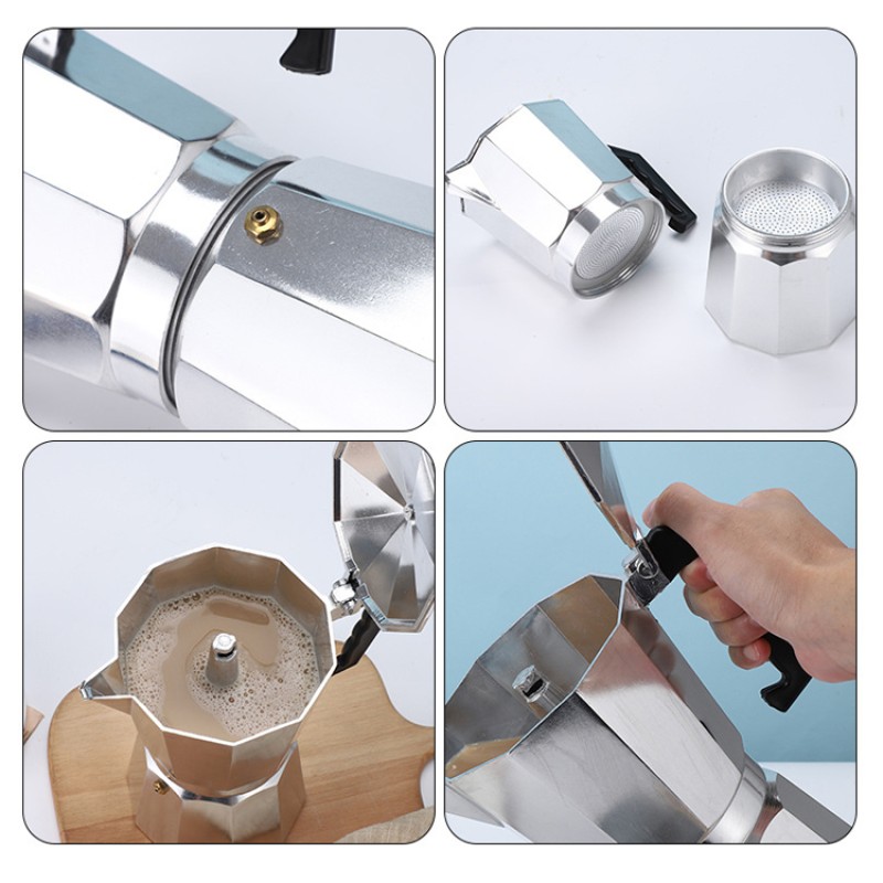 Induction Maker Moka Pot Italy/coffee Drip Pot/ Copper Turkish Coffee Pot