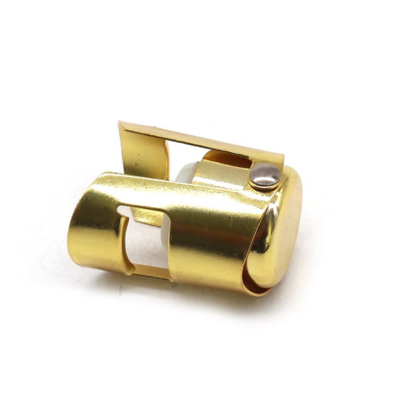 Best Quality Custom Wine Stopper Set Gold Metal Vacuum Wine Opener with Metal Stopper