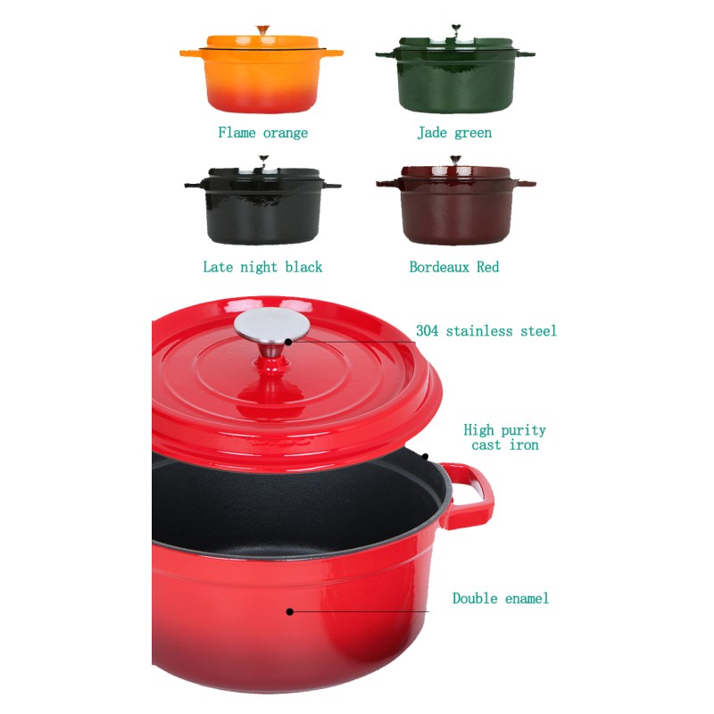 Low MOQ Cast Iron Cookware Sets Squer,iron Wok Cookware,single Cast Iron Cookware