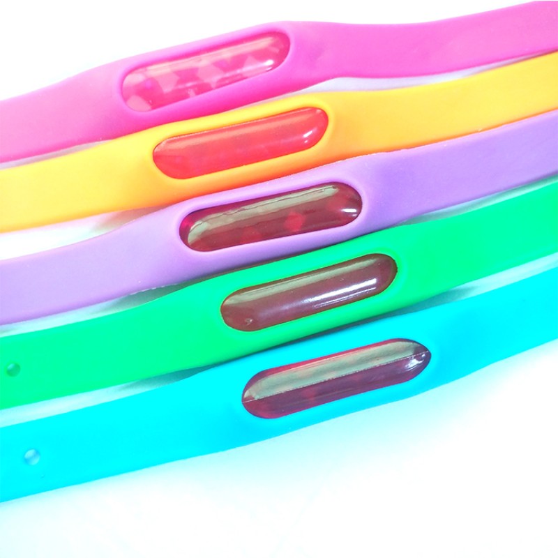 Cheapest Soft Waterproof Silicone Mosquito Repellent Bracelet  Anti-Mosquito Repellent Wristband