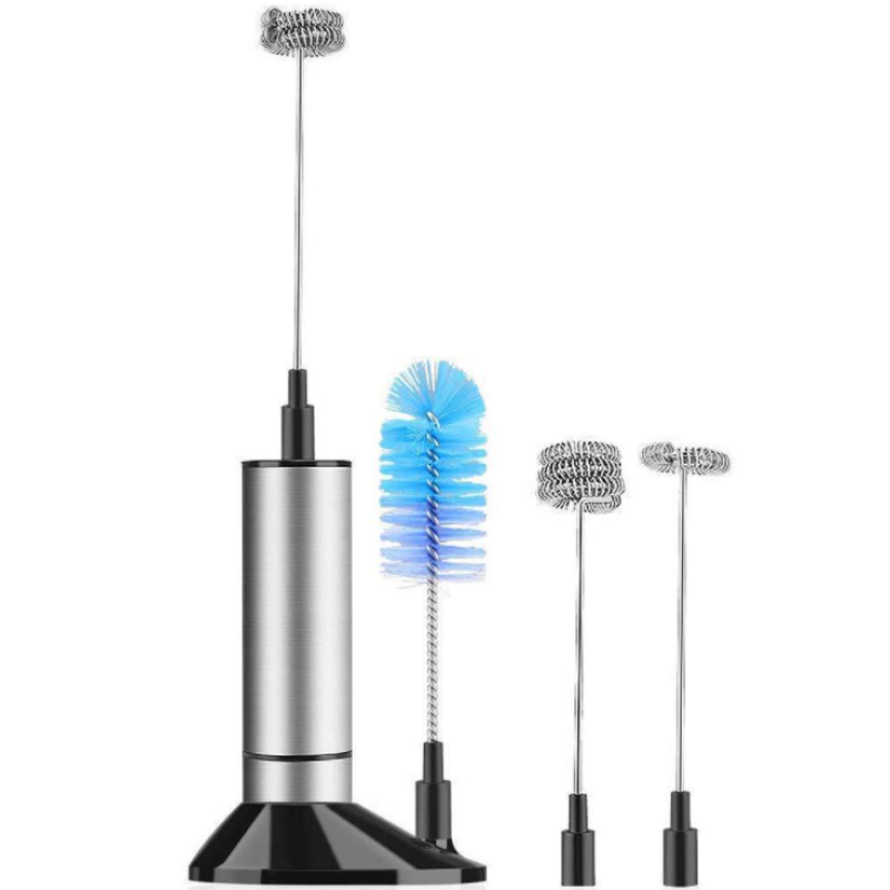 Milk Frother Handheld Foam Maker, Espresso Coffee With Frother Milk, Milk Frother Handheld Perfect for the Best Latte