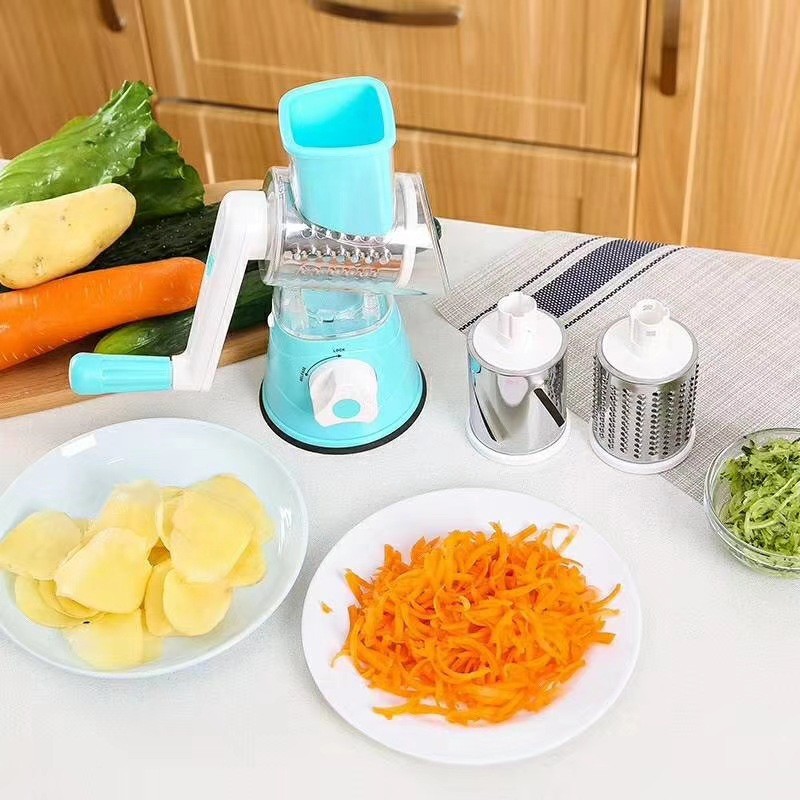 Multi-function Manual Slicer Vegetable Shredder Cutter Chopper Wholesale Stainless Steel Package Plastic Customized Logo PS