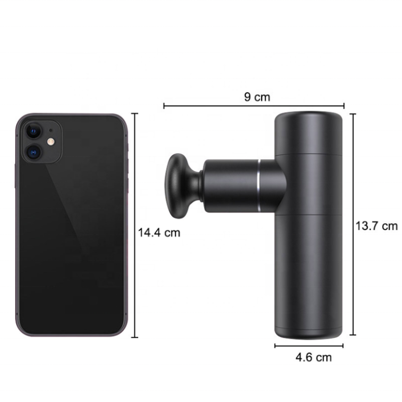 Private Label Fascia Vibration Portable Deep Tissue Muscle Mini Massage Gun