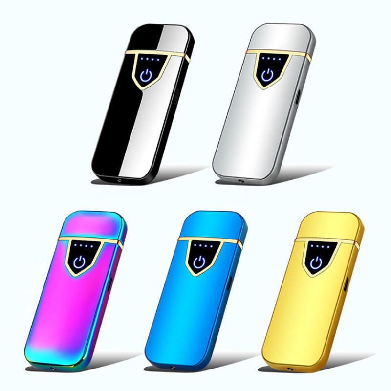 Outdoor Camping Survival Tool Oem Luxury Lighter With logo Usb Wholesale Electric Lighter Custom