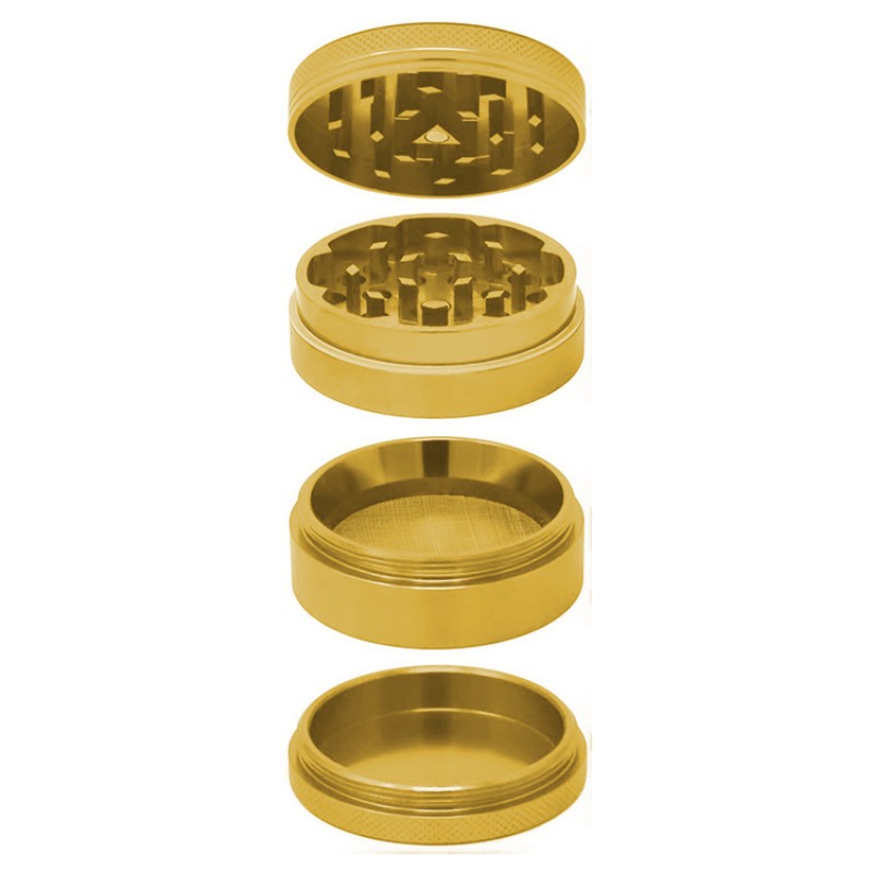 Wholesale Best Quality Selling Products Eco-friendly Zinc Alloy Diameter 40mm Mini Herb Grinder