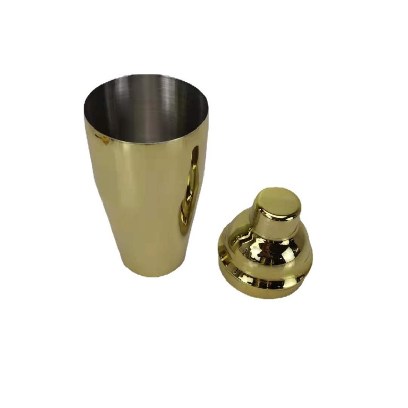 11-pc Premium Brushed Bartender Kit Cocktail Shaker Set Copper Coated Stainless Steel Bar Cocktail Maker Set With Stand