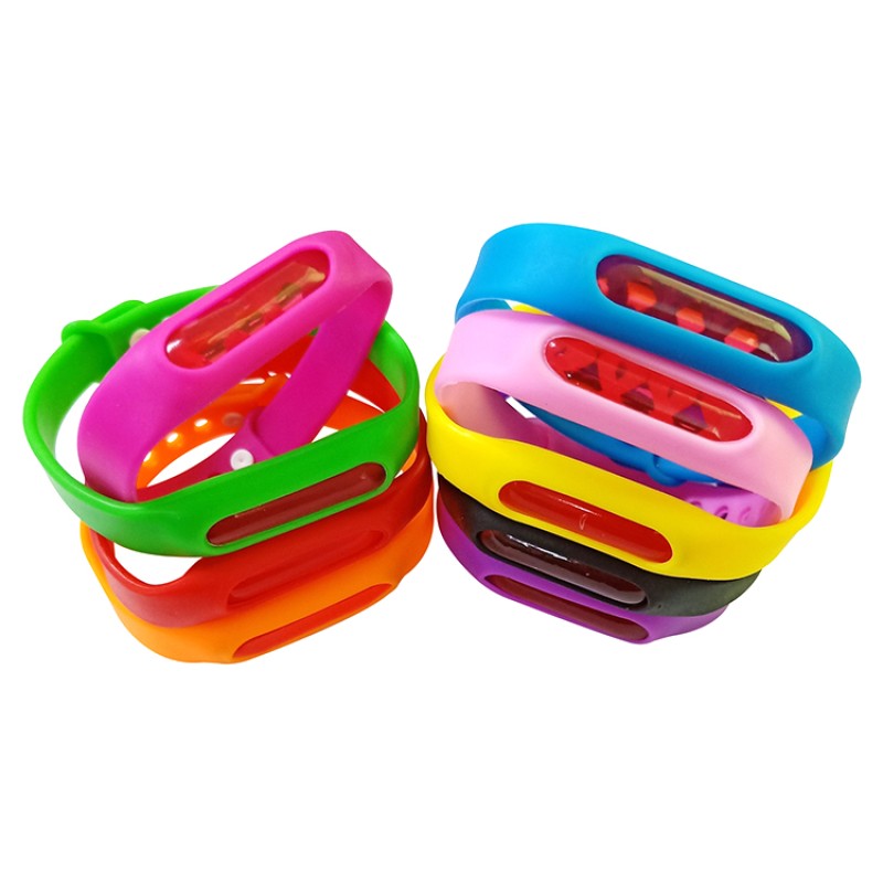 Cheapest Soft Waterproof Silicone Mosquito Repellent Bracelet  Anti-Mosquito Repellent Wristband