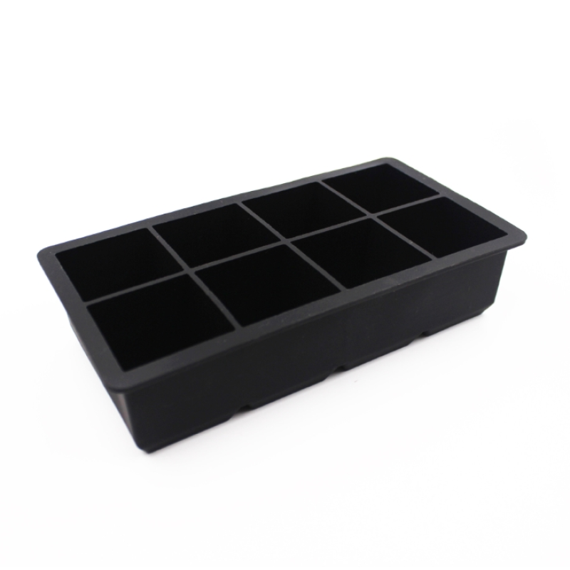 Silicone Ice Tray Membrane 8-piece Silicone 6-piece square Ice Tray Silicone 4-piece square Ice Tray
