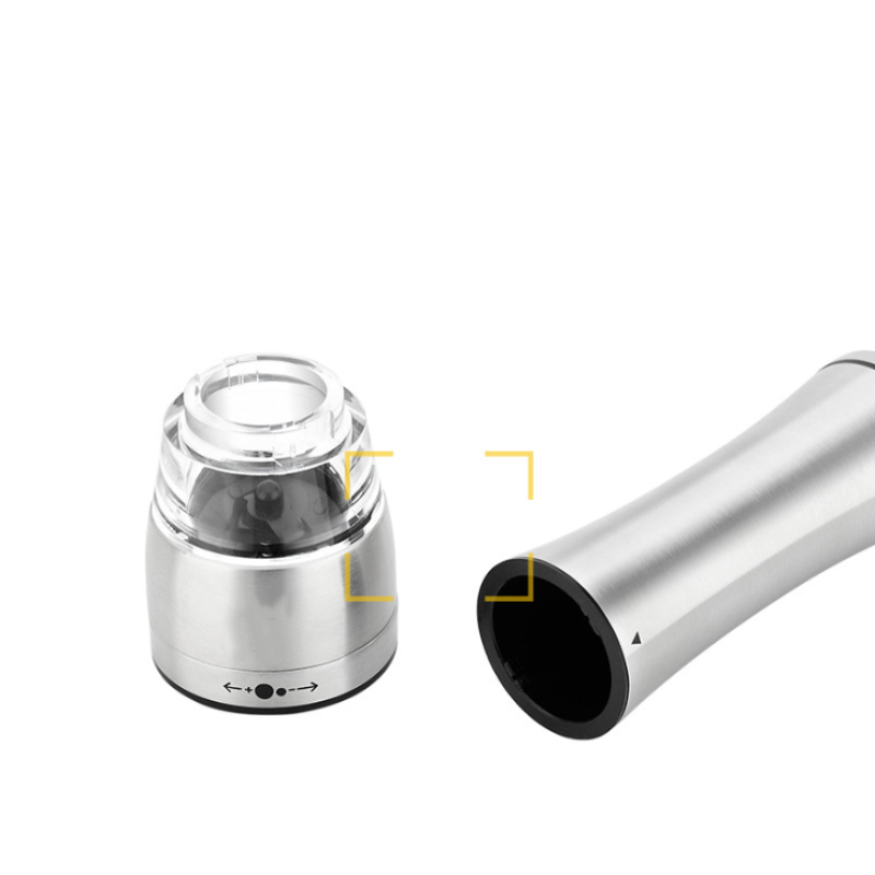 Best Selling Manual Pepper Grinders Stainless Steel Pepper Mill Grinder Salt and Pepper Grinder Set