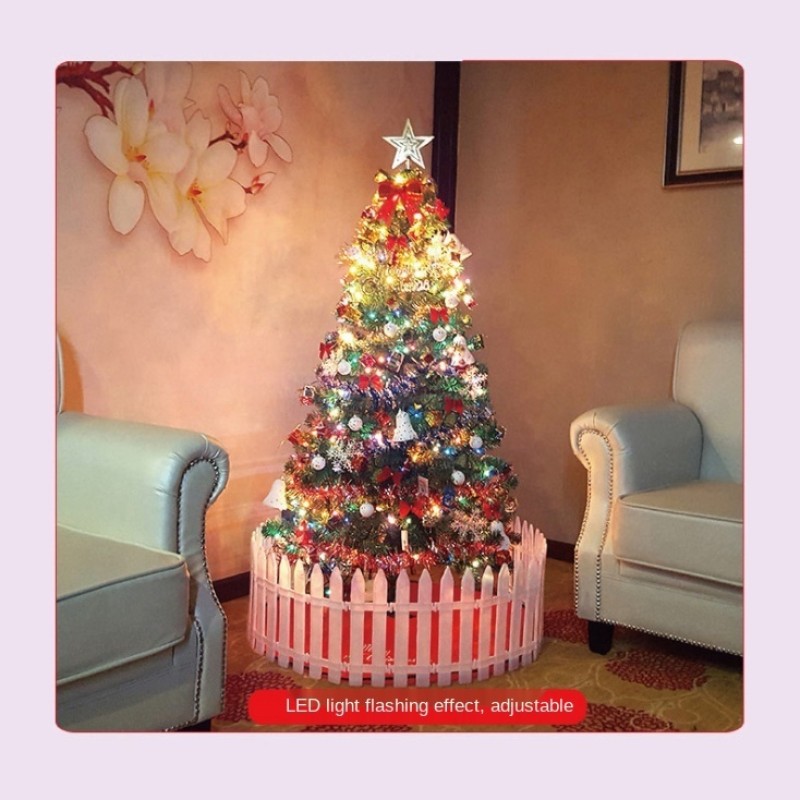 Hot Selling Pvc Christmas Decorations Eco Friendly DIY 1.5m Artificial PVC Luxury Artificial Decoration Christmas Tree