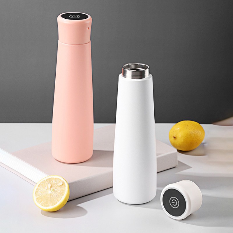 2023 New Idea Product Stainless Steel Smart Water Bottle Sterilization Vacuum Flask Temperature Display Cup
