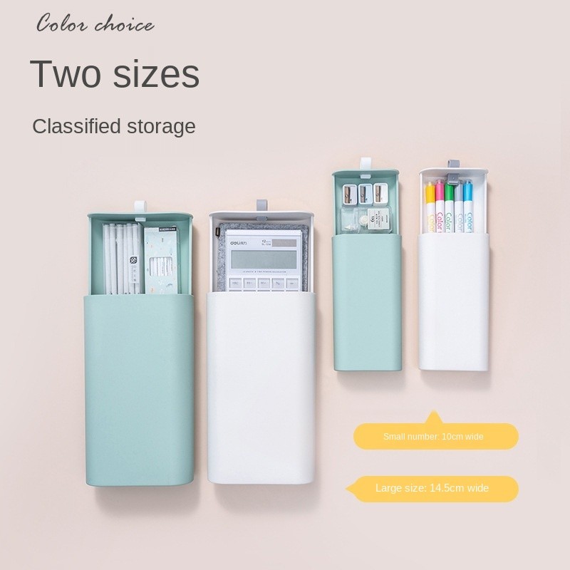 Under the Table Storage Box Drawer Adhesive Office Table Bottom Finishing Box Dormitory Storage Drawer Cabinet