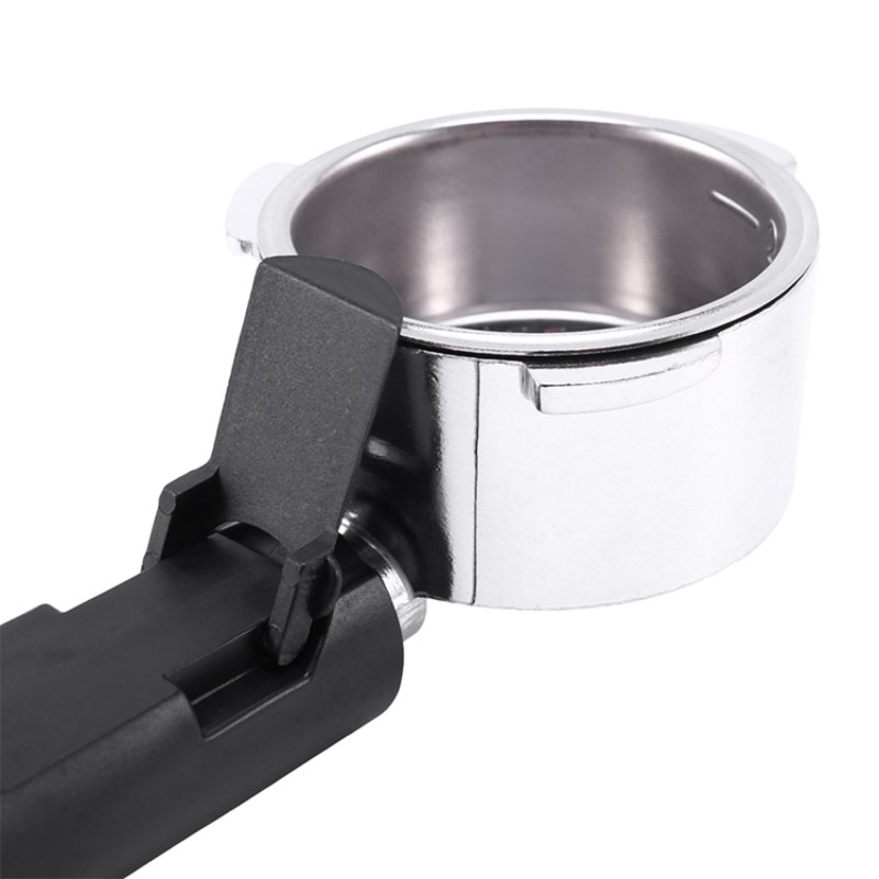 51mm Stainless Steel Espresso Coffee Machine Portafilter Bottomless Portafilter Coffee Machine Coffee Handle