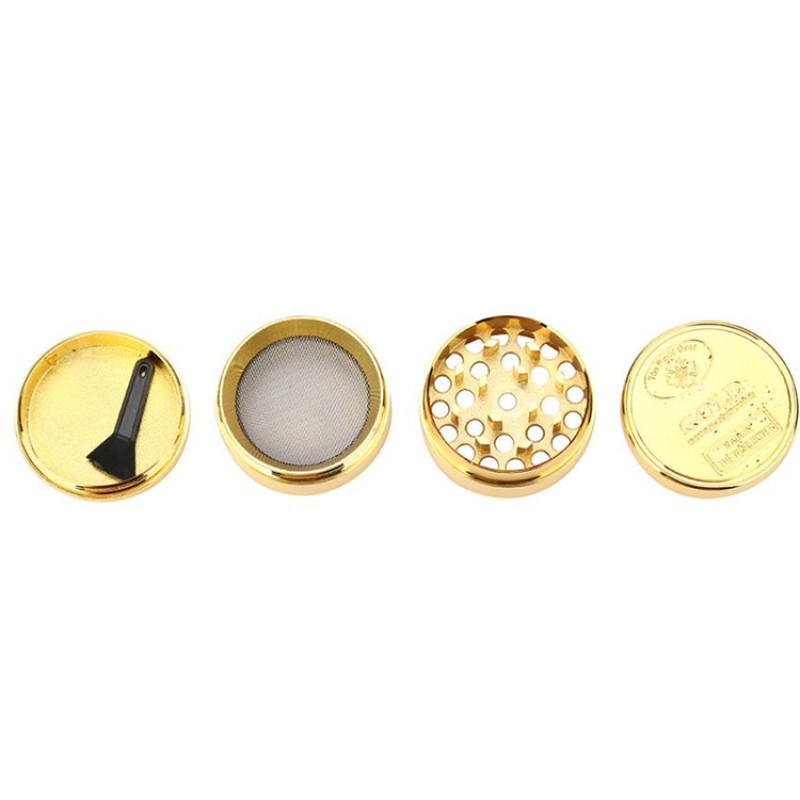 Wholesale Best Quality Selling Products Eco-friendly Zinc Alloy Diameter 40mm Mini Herb Grinder