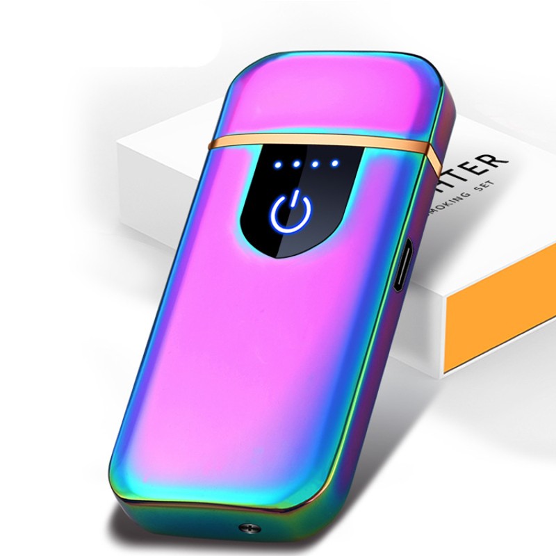 Wholesale Windproof Eco Usb Electric Custom Lighter 2022 Designs Lighters Smoking Accessories