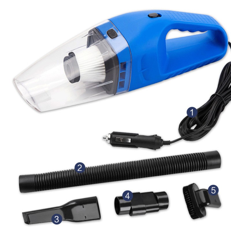 Online Hot Product New Product High Suction Aluminum Filter 12V Wet and Dry Cord Cordless Portable Car Vacuum Cleaner