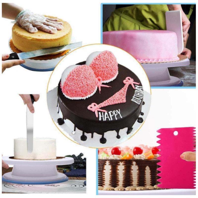 High Quality Baking Spatula Set,baking Set Cake Decorating Supplies,pink Baking Set