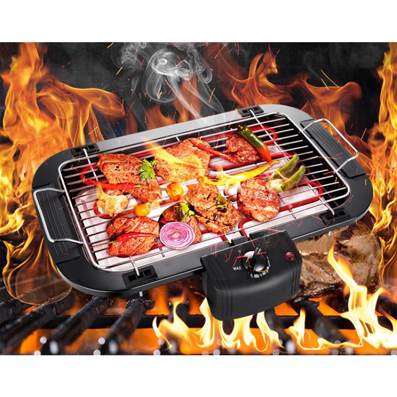 Outdoor Garden Heating Tube Non Stick Barbecue BBQ Grill Electrical Korean Electric Bbq Grill
