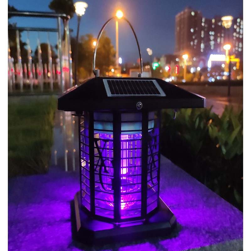 Anti Moustique Mata Moskito Rechargeable Fly Tarp Trapper Mosquitoes Killer Lampe Led Solar Mosquito Killing Lamp