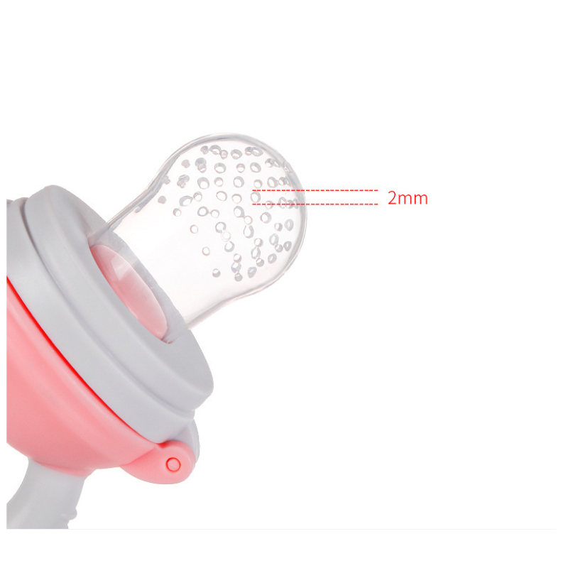 Baby Food Feeder Pacifier Feeder Pacifier Infant Fruit Teething Toy Silicone Pouches for Toddlers Kids