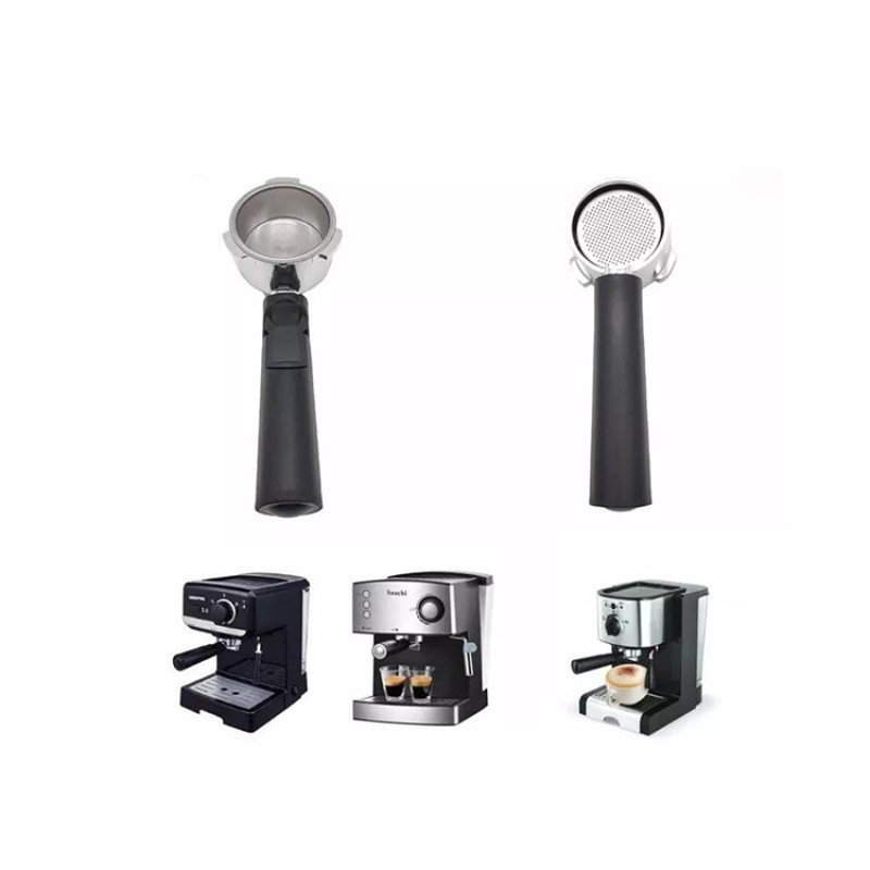 51mm Stainless Steel Espresso Coffee Machine Portafilter Bottomless Portafilter Coffee Machine Coffee Handle
