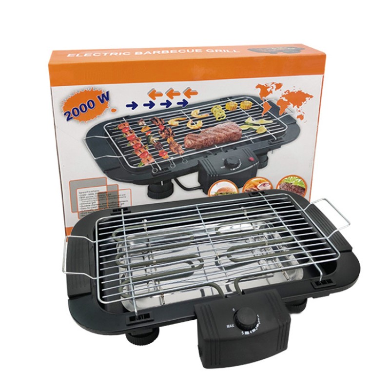 Outdoor Garden Heating Tube Non Stick Barbecue BBQ Grill Electrical Korean Electric Bbq Grill
