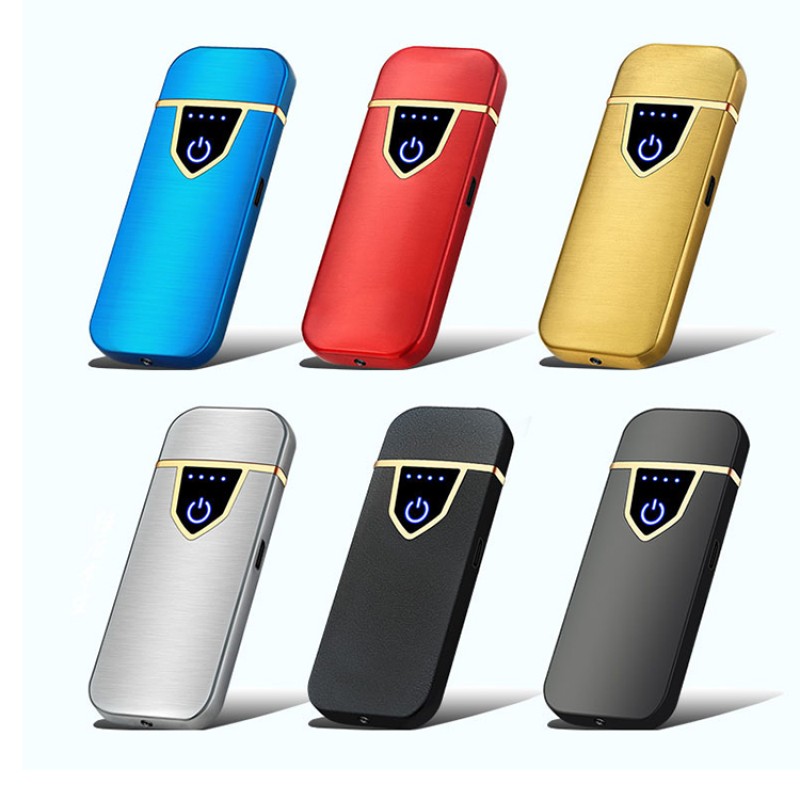 Prime Quality Golden Fancy Custom Usb Luxury Lighter Electric Lighter Rechargeable