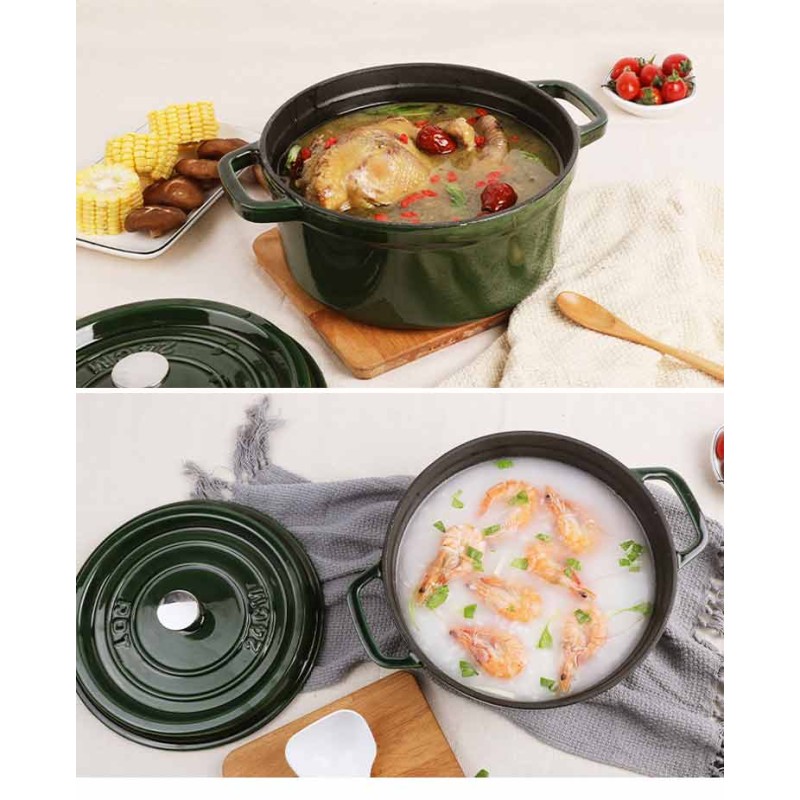 Low MOQ Cast Iron Cookware Sets Squer,iron Wok Cookware,single Cast Iron Cookware