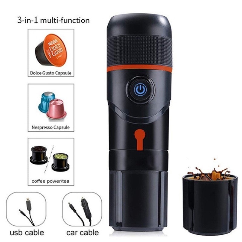Portable Coffee Mini Machine Coffee Maker Car and Travel Cup Coffee Maker