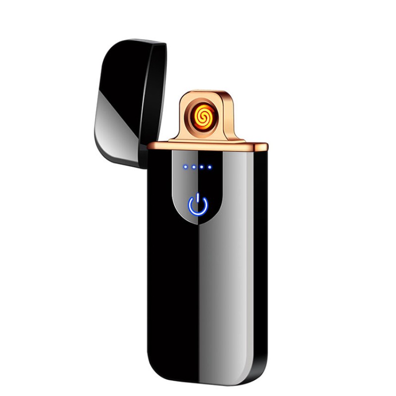 Fashion Design Luxury Custom Cigar Lighter Unique Electric Lighter Usb Rechargeable