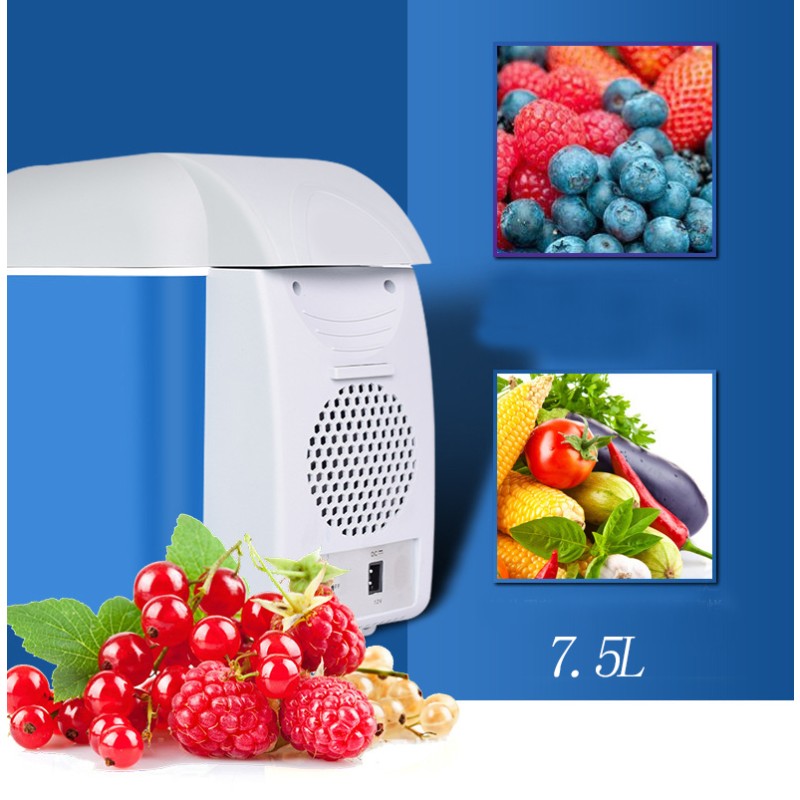 Portable 7.5 L Mini Car Freezer 12 V Refrigerators Cooling and Heating Car Fridge