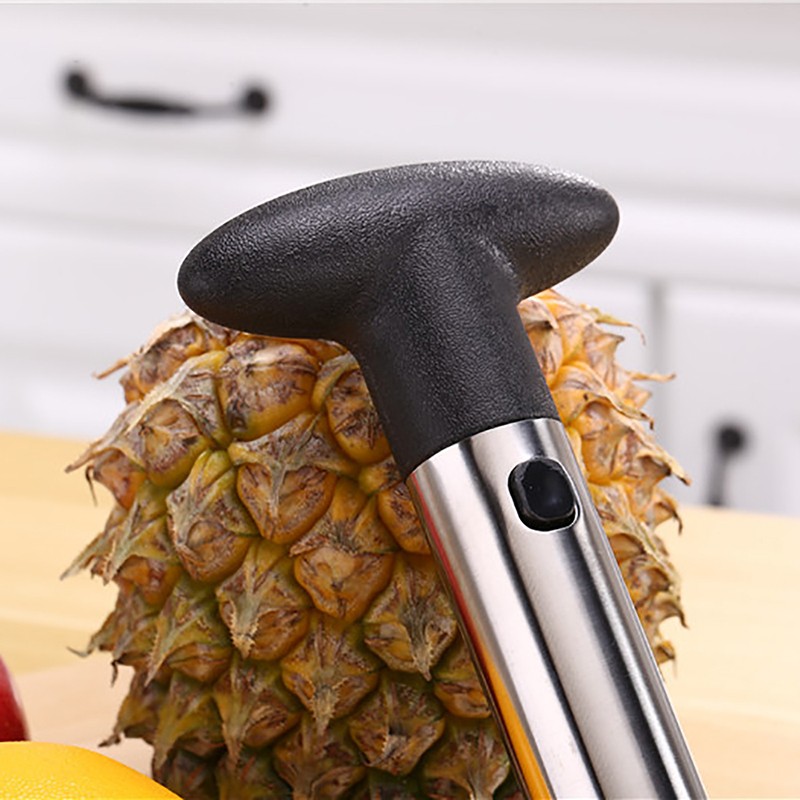 High Quality Kitchen Fruit Tool Stainless Steel Pineapple Revolve Cutter Peeler Pineapple Corer and Slicer Tool