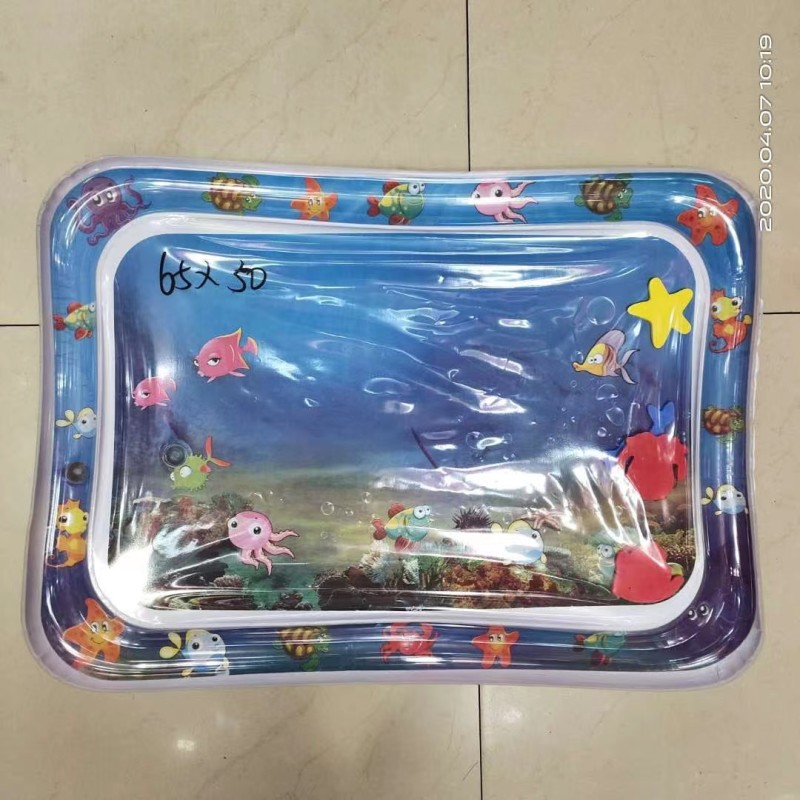 New Style Water Play Mat Inflatable Baby Mat Tummy Time Mat for Babies Infants and Toddlers Child Development Accessory