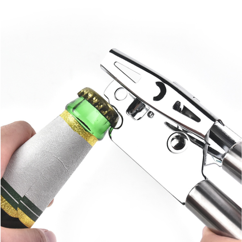 New Style Can Tools Smooth Edge Safety Beer Bottle Jar Opener Stainless Steel Manual Can Opener