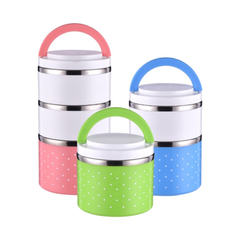 2023 Stylish New Polypropylene Material Multi-function Stainless Steel Lunch Box