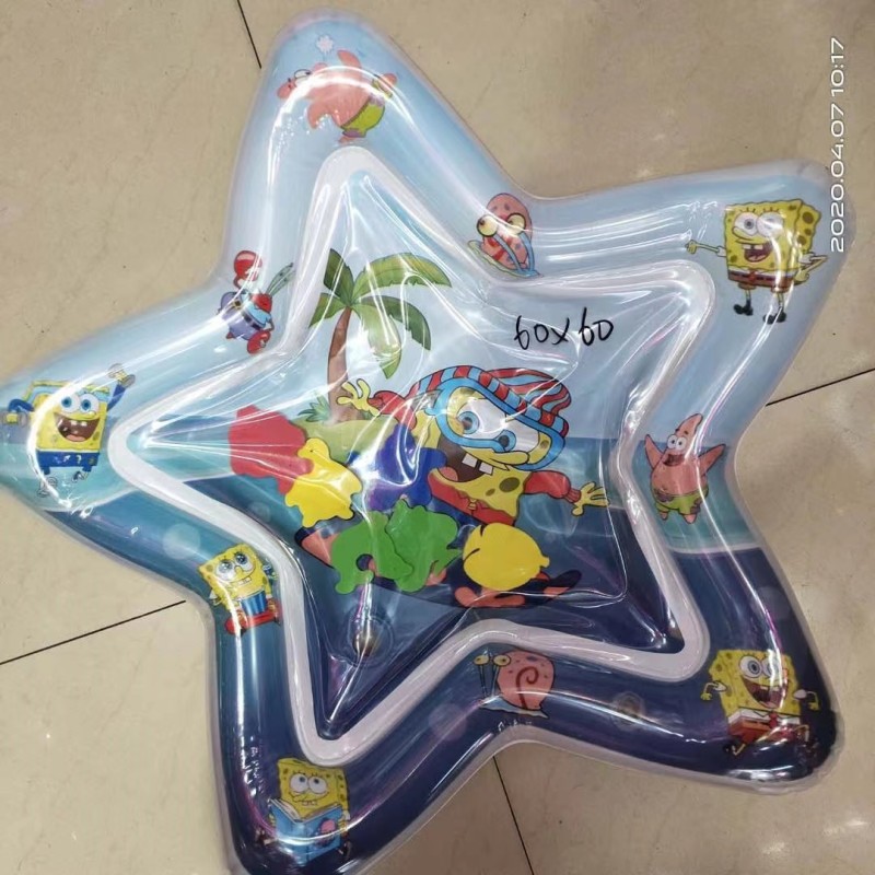 New Style Water Play Mat Inflatable Baby Mat Tummy Time Mat for Babies Infants and Toddlers Child Development Accessory