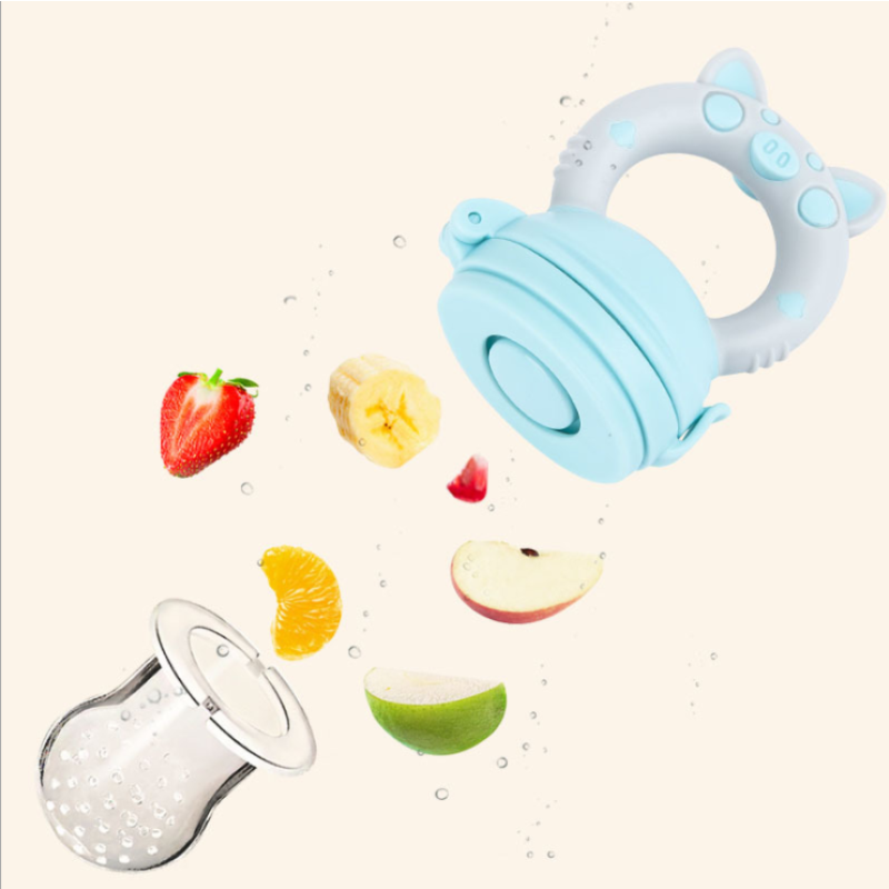 Baby Food Feeder Pacifier Feeder Pacifier Infant Fruit Teething Toy Silicone Pouches for Toddlers Kids
